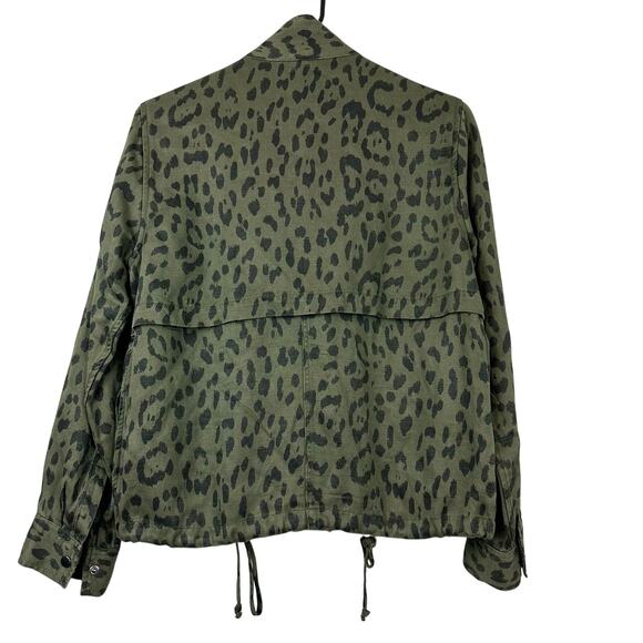 Rails Collins Green Leopard Jacket XS - Picture 3 of 11